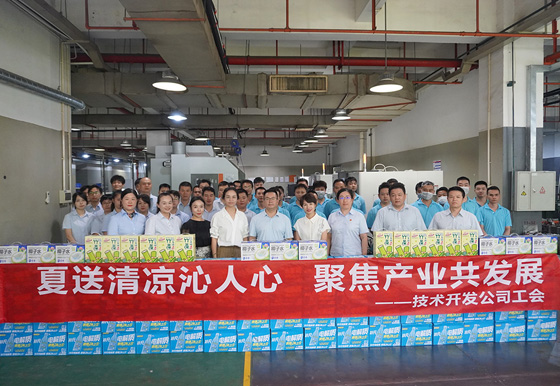 买球-买球(中国)龙狮公司开展“夏送清凉”慰问活动